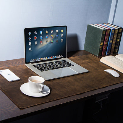 Extra large non-slip desktop computer desk leather pad product image