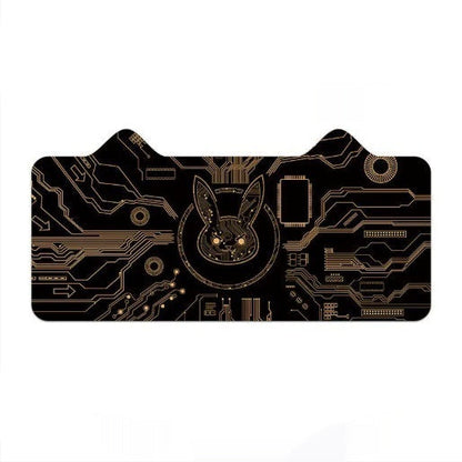 Cute E-sports Cat Ear Oversized Game Cartoon Computer Keyboard Desk Mat product image