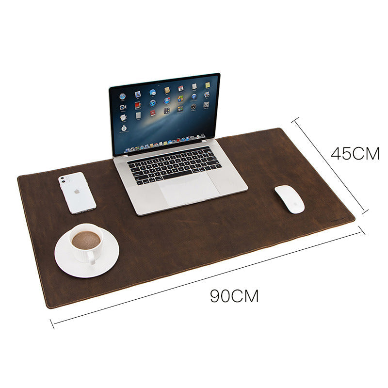 Extra large non-slip desktop computer desk leather pad product image