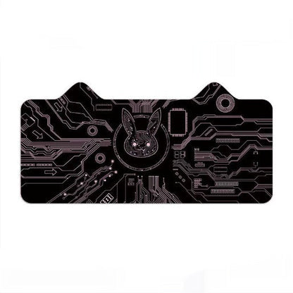 Cute E-sports Cat Ear Oversized Game Cartoon Computer Keyboard Desk Mat product image
