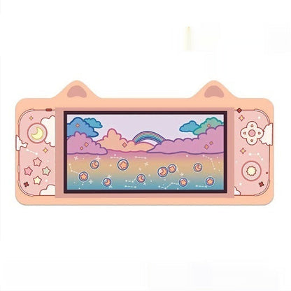 Cute E-sports Cat Ear Oversized Game Cartoon Computer Keyboard Desk Mat product image
