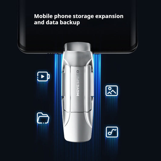 Dual-Type-C Port Solid-State USB Flash Drive For Phones And Computers product image