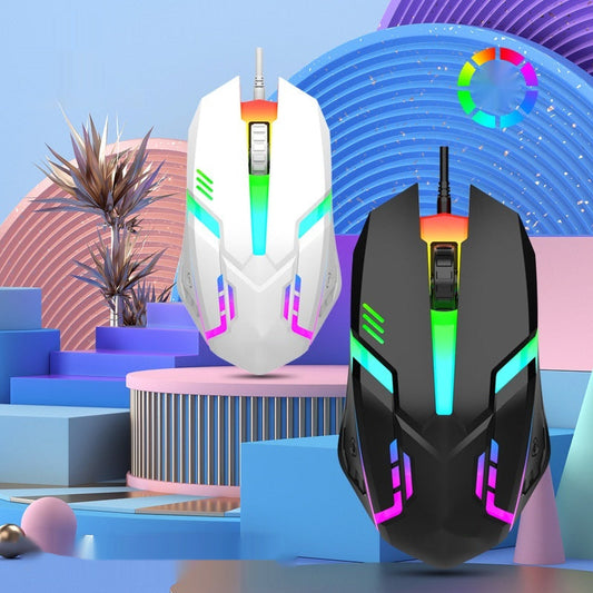 E-sports Weighted Wired Mouse USB Laptop Game Large Mouse product image