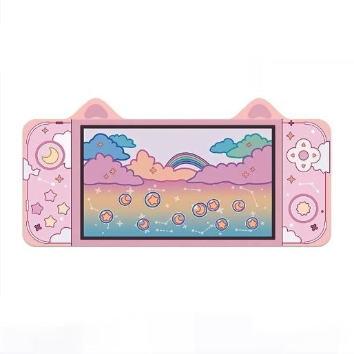 Cute E-sports Cat Ear Oversized Game Cartoon Computer Keyboard Desk Mat product image